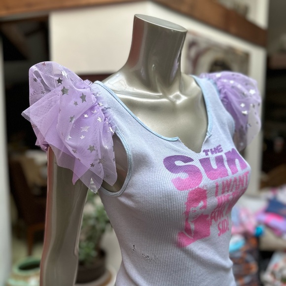 SID VICOUS I want Justice for my Sid! Punk rock graffiti distressed Tank top M - Picture 7 of 15